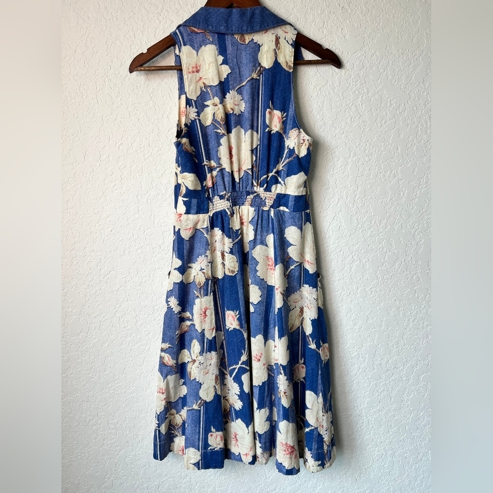 Athropologie Camellia Collared Dress size 2‎ women’s - Picture 5 of 15